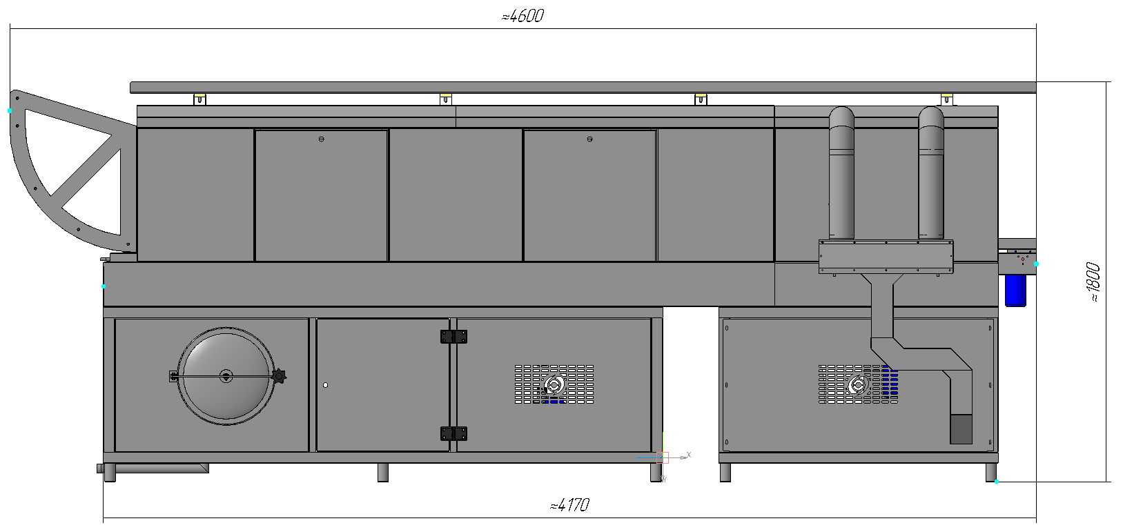 Схема моечной машины АПУ 400-2К